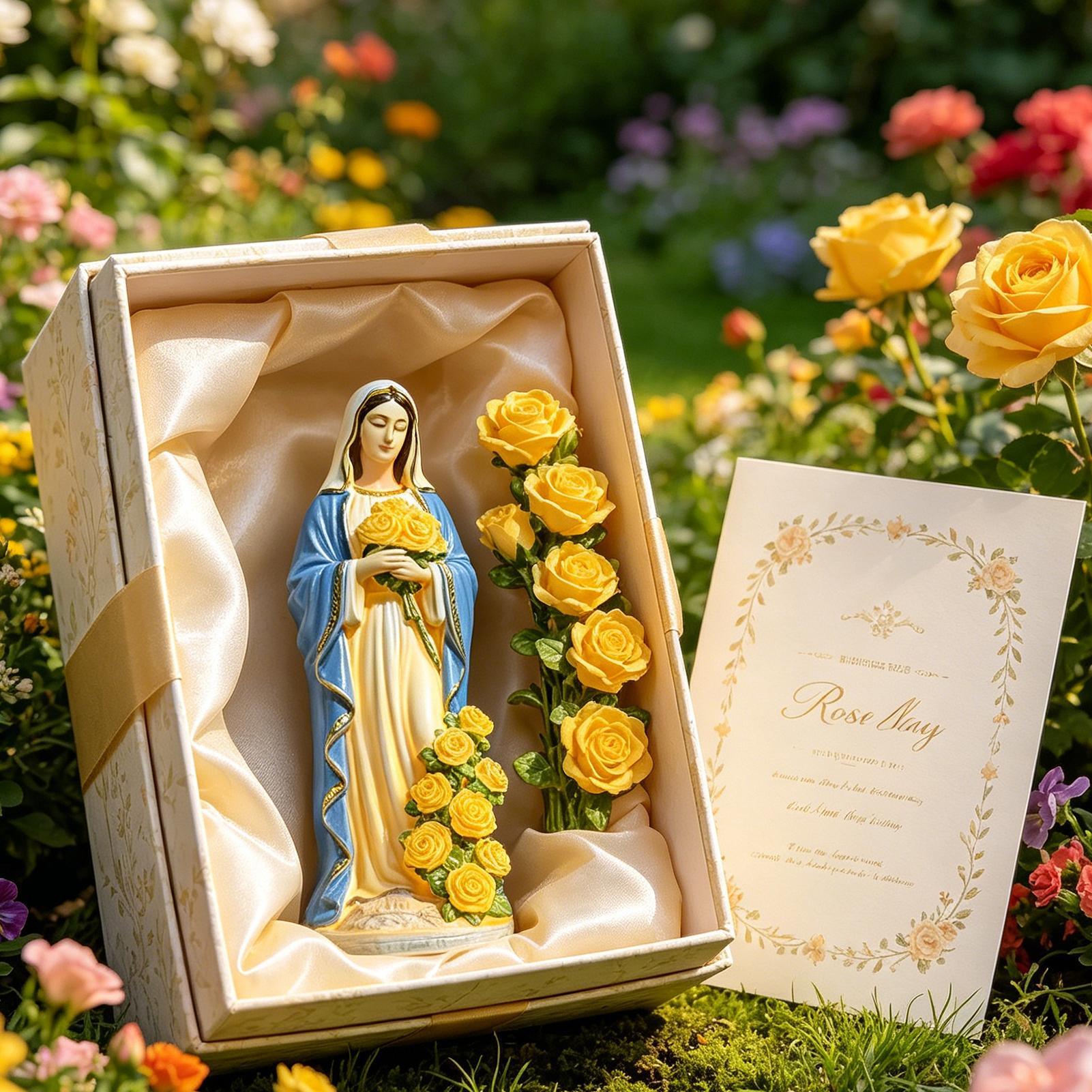 Farming And Agriculture - Statua Solare della Vergine Maria, Decorazione