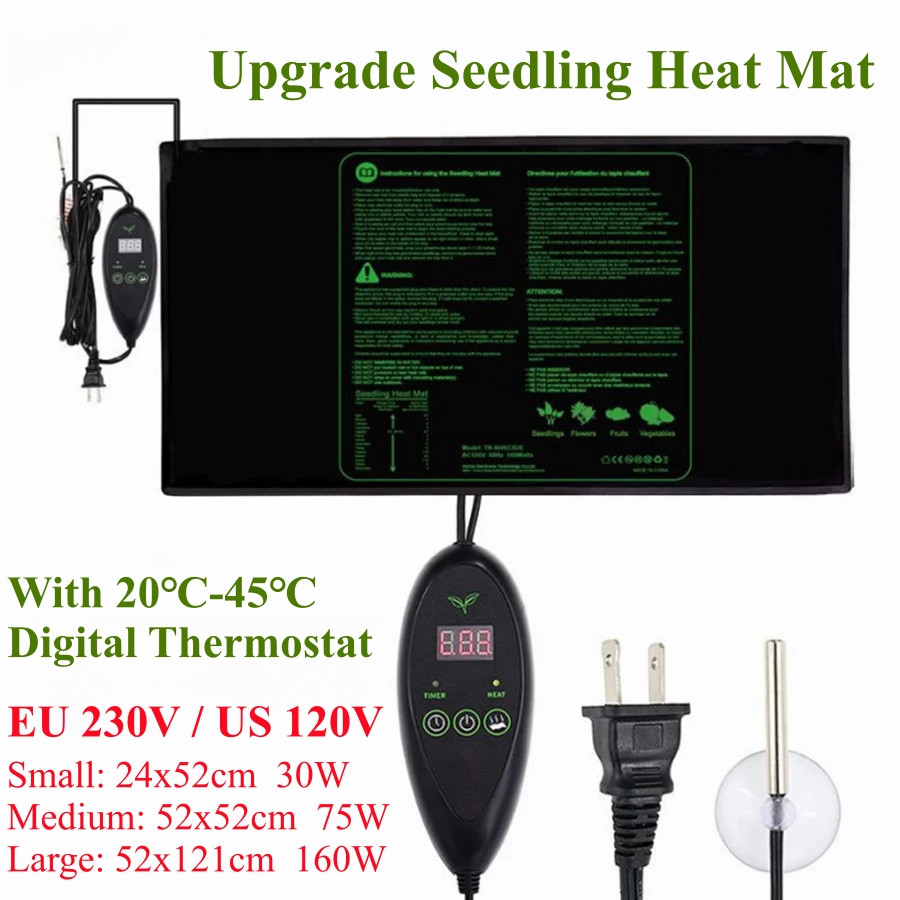 3 dimensioni aggiornamento tap - Seedling Heat Mat recensione e prezzo